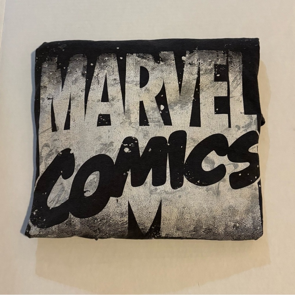 Marvel Black and White Short Sleeve Tee